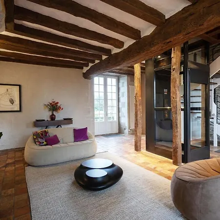 וילה Le Logis De Saint Jean Les Garennes-Sur-Loire